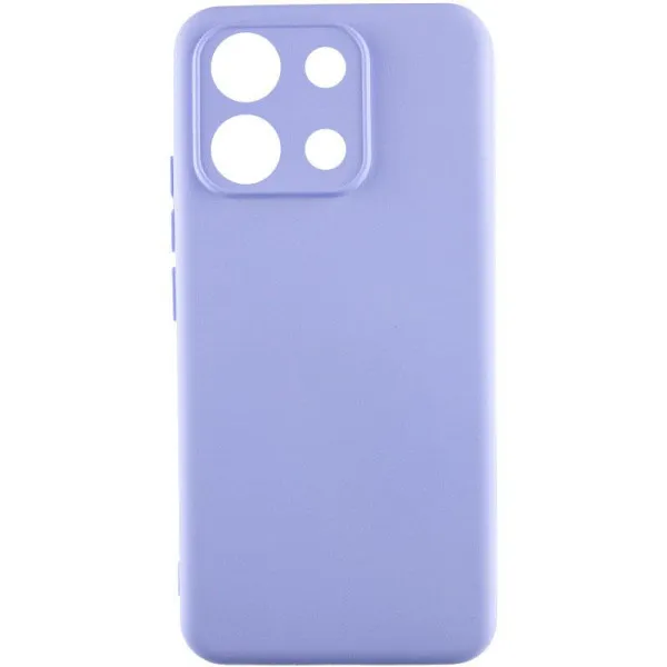 Чехол Silicone Cover Ummi Lakshmi Full Camera (AA) для Xiaomi Redmi Note 13 Pro 4G / Poco M6 Pro 4G — Сиреневый