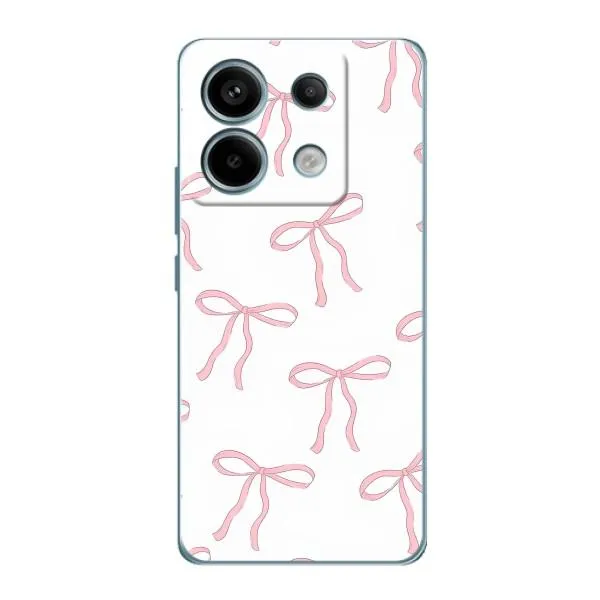 Чехол с принтом «Розовые бантики» для Xiaomi Redmi Note 13 Pro