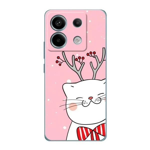 Чехол с принтом «Зимний кот» для Xiaomi Redmi Note 13 Pro