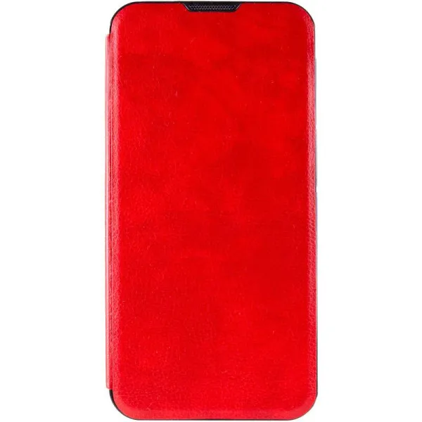 Кожаный чехол-книжка Belora для Xiaomi Redmi Note 13 4G — Красный — фото 1 Кожаный чехол-книжка Belora для Xiaomi Redmi Note 13 4G — Красный — фото 1