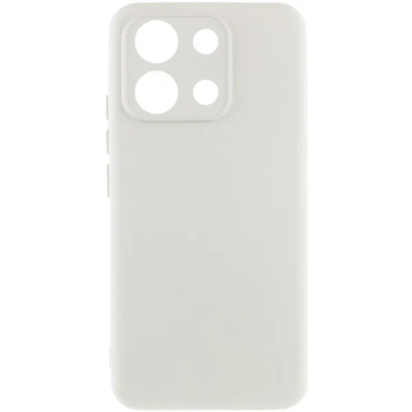 Чехол Silicone Cover Ummi Lakshmi Full Camera (AA) для Xiaomi Redmi Note 13 4G — Белый Чехол Silicone Cover Ummi Lakshmi Full Camera (AA) для Xiaomi Redmi Note 13 4G — Белый