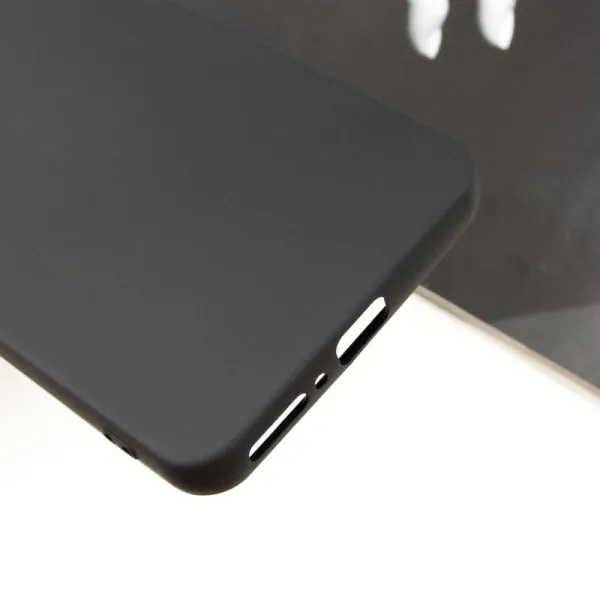 Чохол TPU GETMAN Liquid Silk Full Camera для Xiaomi Redmi Note 13 4G — Чорний — фото 4