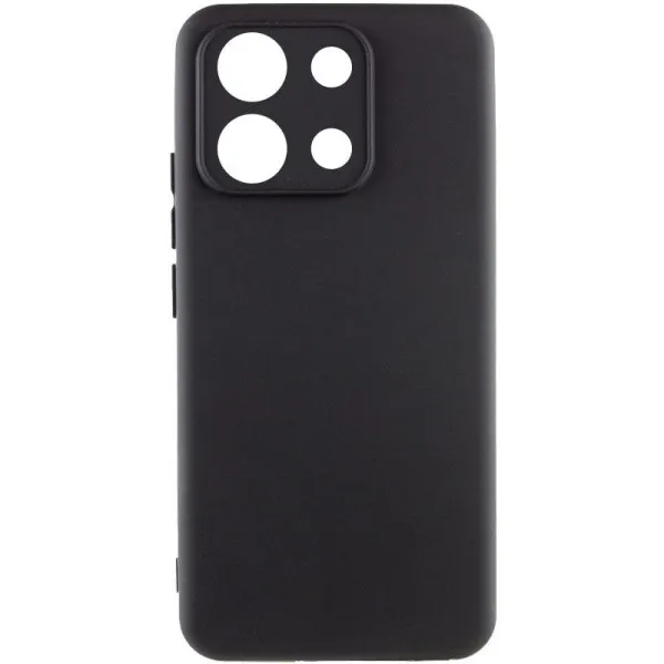 Чохол Silicone Cover Ummi Lakshmi Full Camera (AA) для Xiaomi Redmi Note 13 4G — Чорний — фото 1