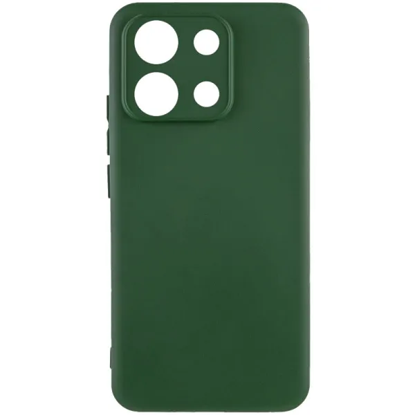 Чохол Silicone Cover Ummi Lakshmi Full Camera (AA) для Xiaomi Redmi Note 13 4G — Зелений