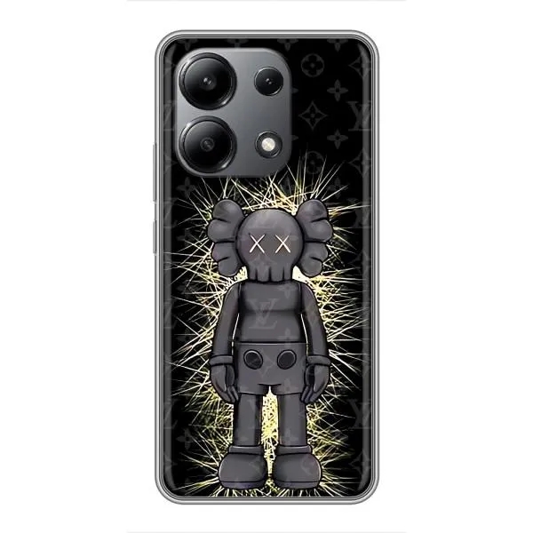 Чехол с принтом «Bearbrick LV» для Xiaomi Redmi Note 13 (4G)