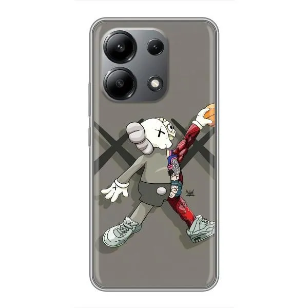 Чехол с принтом «Беарбрик Джордан» для Xiaomi Redmi Note 13 (4G)