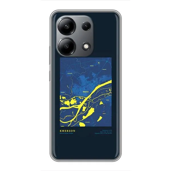 Чехол с принтом «Херсон» для Xiaomi Redmi Note 13 (4G)