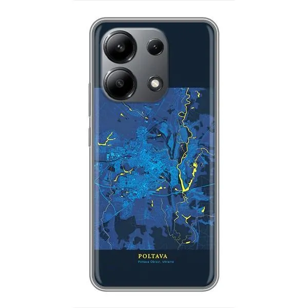 Чехол с принтом «Полтава» для Xiaomi Redmi Note 13 (4G)