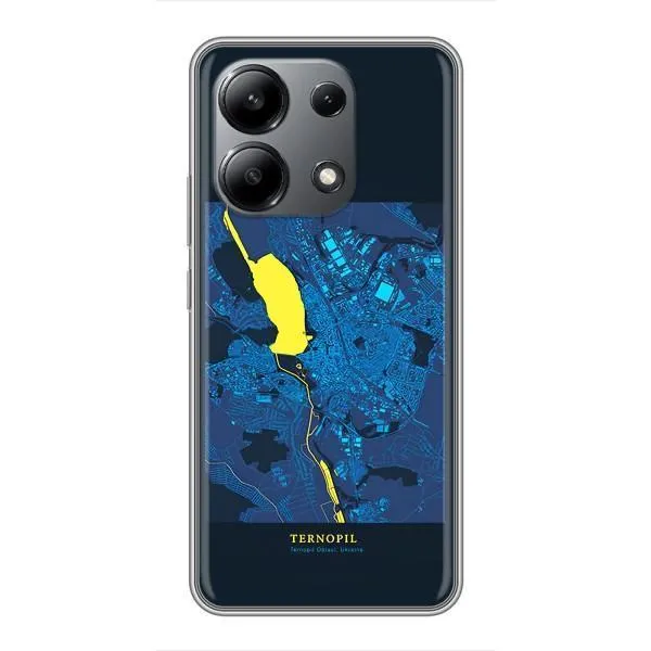 Чехол с принтом «Тернополь» для Xiaomi Redmi Note 13 (4G)