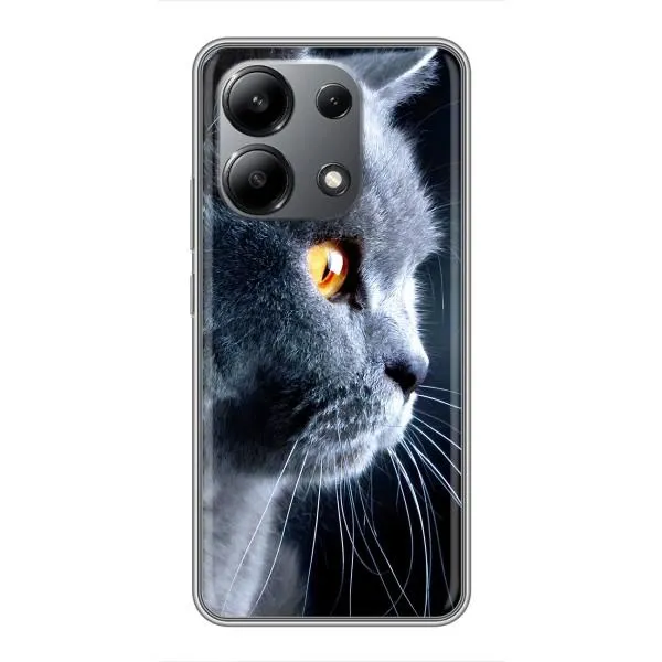 Чехол с принтом «Серый Кот» для Xiaomi Redmi Note 13 (4G) Чехол с принтом «Серый Кот» для Xiaomi Redmi Note 13 (4G)