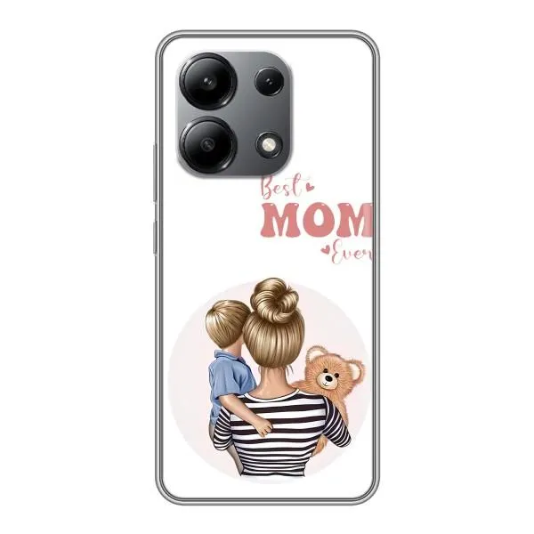 Чехол с принтом «Мама и сын» для Xiaomi Redmi Note 13 (4G)