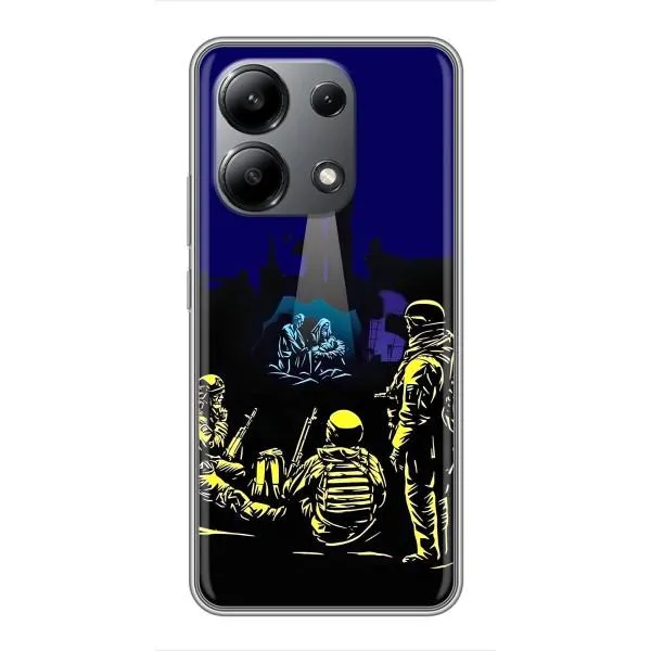 Чехол с принтом «Рождество в Украине» для Xiaomi Redmi Note 13 (4G) Чехол с принтом «Рождество в Украине» для Xiaomi Redmi Note 13 (4G)