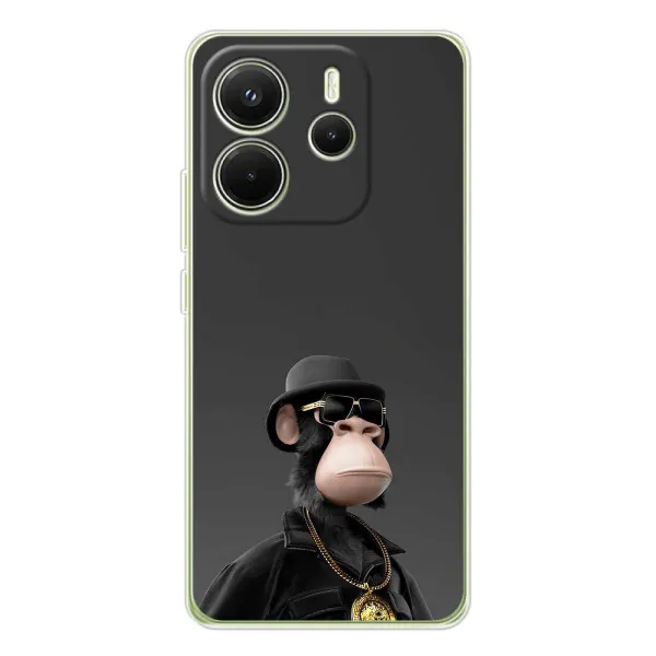 Чехол с принтом «Обезьяна NFT» для Xiaomi Redmi Note 14 4G (Global)