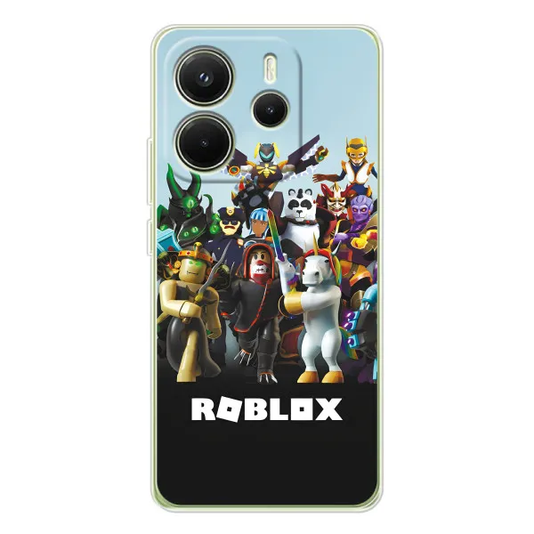 Чехол с принтом «ROBLEX» для Xiaomi Redmi Note 14 4G (Global) Чехол с принтом «ROBLEX» для Xiaomi Redmi Note 14 4G (Global)