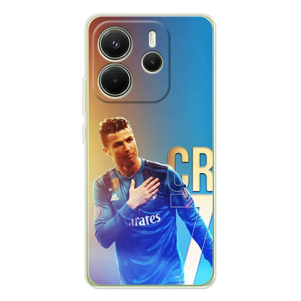 Чохол з принтом «CR7 Real» для Xiaomi Redmi Note 14 4G (Global) Чохол з принтом «CR7 Real» для Xiaomi Redmi Note 14 4G (Global)