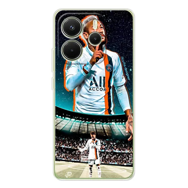 Чохол з принтом «Неймар ПСЖ» для Xiaomi Redmi Note 14 4G (Global) Чохол з принтом «Неймар ПСЖ» для Xiaomi Redmi Note 14 4G (Global)