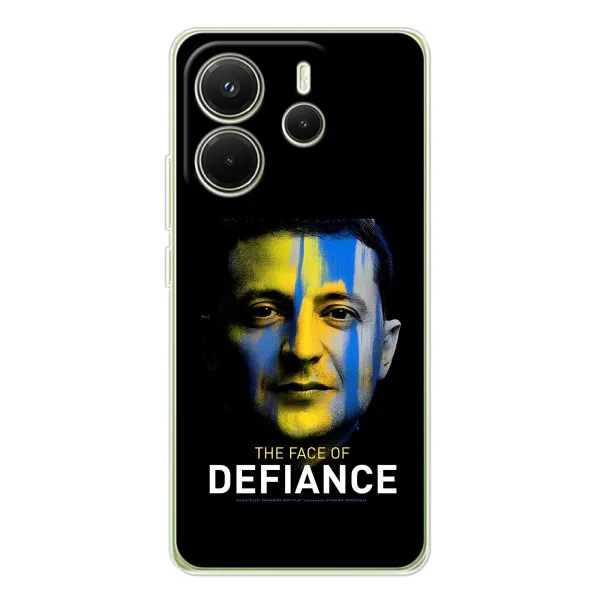 Чехол с принтом «В. Зеленский» для Xiaomi Redmi Note 14 4G (Global) Чехол с принтом «В. Зеленский» для Xiaomi Redmi Note 14 4G (Global)