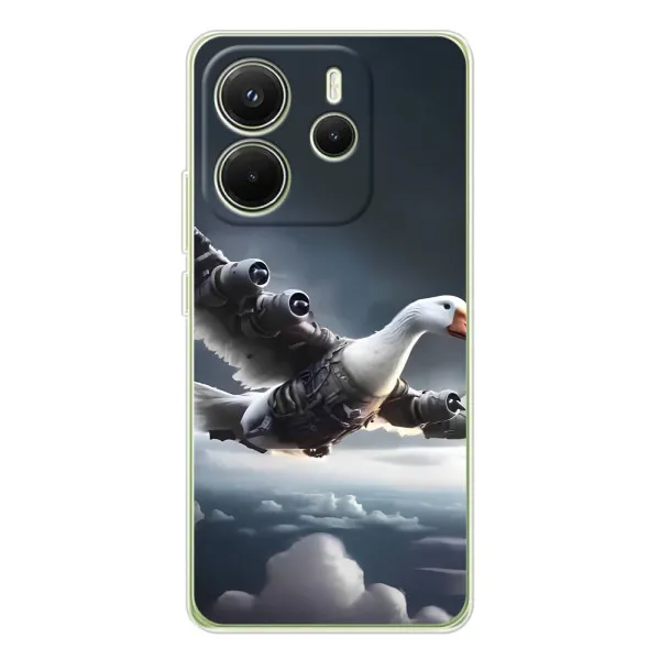 Чехол с принтом «Бомбардини гусини» для Xiaomi Redmi Note 14 4G (Global) Чехол с принтом «Бомбардини гусини» для Xiaomi Redmi Note 14 4G (Global)