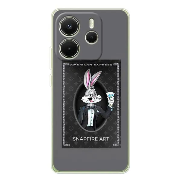 Чехол с принтом «Бакс Бани LV» для Xiaomi Redmi Note 14 4G (EU)