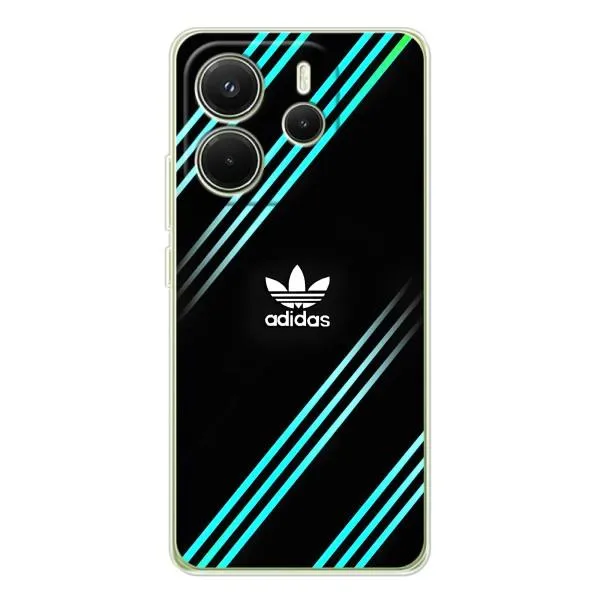 Чохол з принтом «Адідас з полосами» для Xiaomi Redmi Note 14 4G (EU)