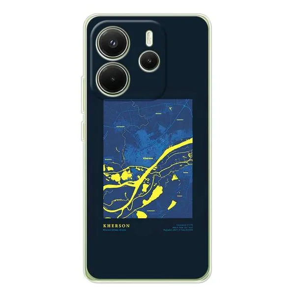Чехол с принтом «Херсон» для Xiaomi Redmi Note 14 4G (EU)