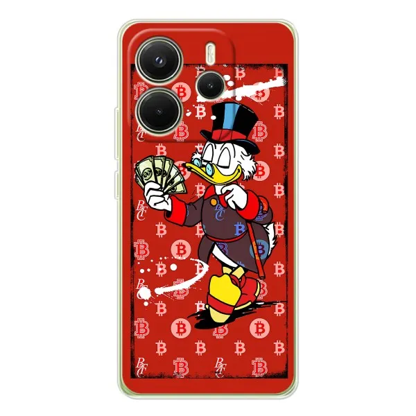 Чехол с принтом «Scrooge MagDag» для Xiaomi Redmi Note 14 4G (EU)
