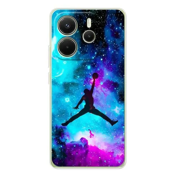 Чехол с принтом «Яркий Джордан» для Xiaomi Redmi Note 14 4G (EU) Чехол с принтом «Яркий Джордан» для Xiaomi Redmi Note 14 4G (EU)