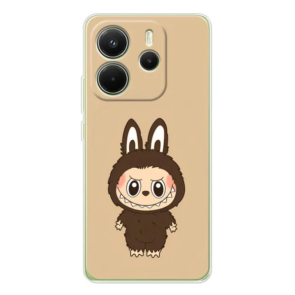 Чехол с принтом «Bored Ape в красном» для Xiaomi Redmi Note 14 4G (EU)