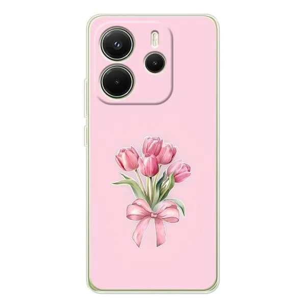 Чехол с принтом «Букет цветов» для Xiaomi Redmi Note 14 4G (EU)