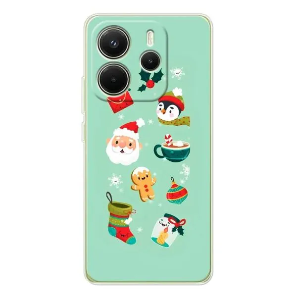 Чехол с принтом «Настроение НГ» для Xiaomi Redmi Note 14 4G (EU) Чехол с принтом «Настроение НГ» для Xiaomi Redmi Note 14 4G (EU)