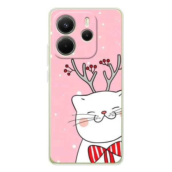Чехол с принтом «Зимний кот» для Xiaomi Redmi Note 14 4G (EU) Чехол с принтом «Зимний кот» для Xiaomi Redmi Note 14 4G (EU)