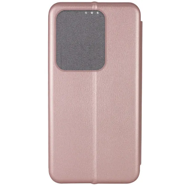 Кожаный чехол-книжка Classy для Xiaomi Redmi Note 14 5G — Rose Gold — фото 3 Кожаный чехол-книжка Classy для Xiaomi Redmi Note 14 5G — Rose Gold — фото 3