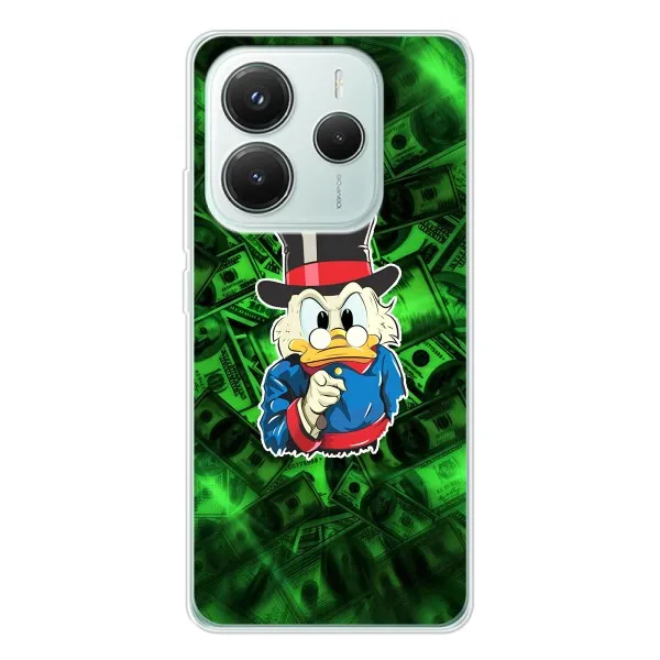 Чехол с принтом «Скрудж МакДак» для Xiaomi Redmi Note 14 5G