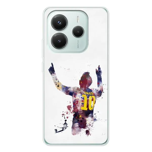 Чехол с принтом «Messi Barca» для Xiaomi Redmi Note 14 5G
