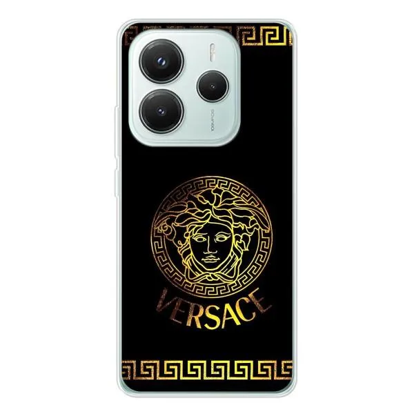 Чехол с принтом «Logo Versace» для Xiaomi Redmi Note 14 5G Чехол с принтом «Logo Versace» для Xiaomi Redmi Note 14 5G