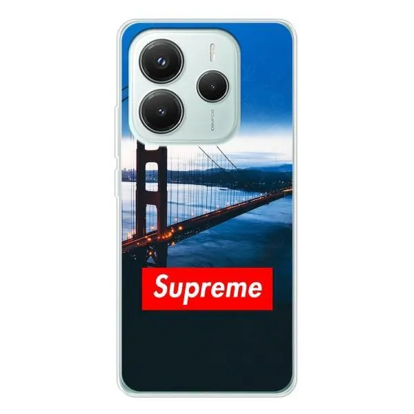 Чехол с принтом «Стиль Supreme» для Xiaomi Redmi Note 14 5G Чехол с принтом «Стиль Supreme» для Xiaomi Redmi Note 14 5G