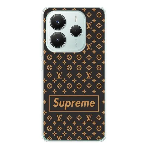 Чехол с принтом «Supreme LV» для Xiaomi Redmi Note 14 5G Чехол с принтом «Supreme LV» для Xiaomi Redmi Note 14 5G