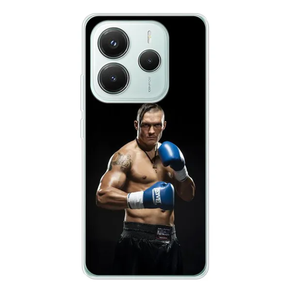 Чехол с принтом «Боксер Усик» для Xiaomi Redmi Note 14 5G