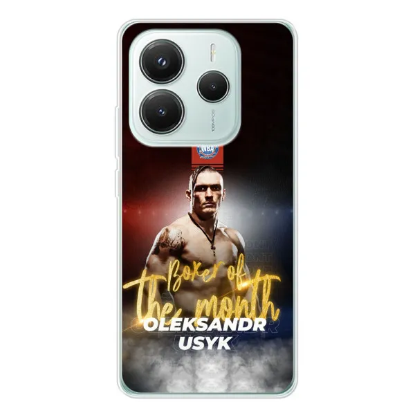 Чехол с принтом «Olexandr Usyk» для Xiaomi Redmi Note 14 5G