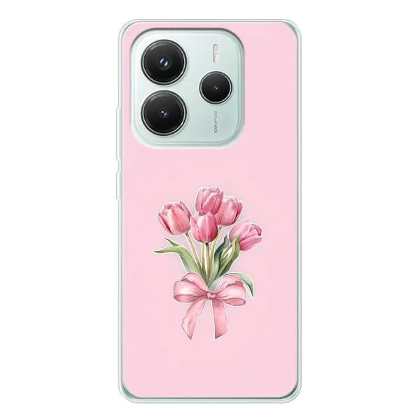 Чехол с принтом «Букет цветов» для Xiaomi Redmi Note 14 5G Чехол с принтом «Букет цветов» для Xiaomi Redmi Note 14 5G