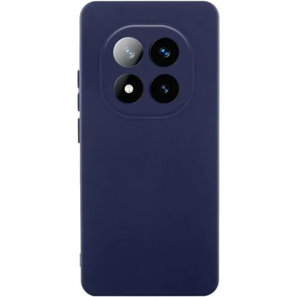 Чехол Silicone Cover Lakshmi Full Camera (AAA) для Xiaomi Redmi Note 14 Pro 5G — Темно-синий Чехол Silicone Cover Lakshmi Full Camera (AAA) для Xiaomi Redmi Note 14 Pro 5G — Темно-синий