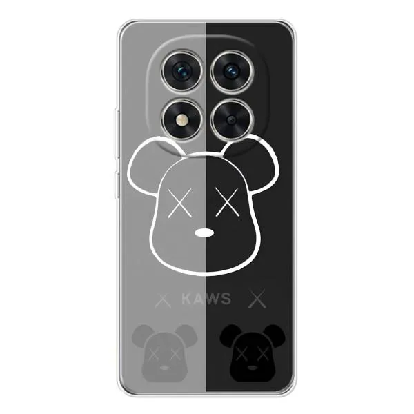 Чехол с принтом «БеарБрик глаза» для Xiaomi Redmi Note 14 Pro 5G