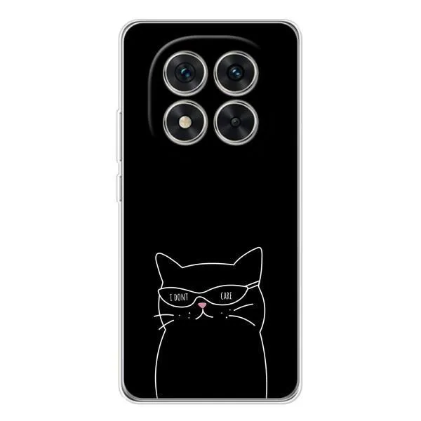 Чехол с принтом «Равнодушный кот» для Xiaomi Redmi Note 14 Pro 5G Чехол с принтом «Равнодушный кот» для Xiaomi Redmi Note 14 Pro 5G