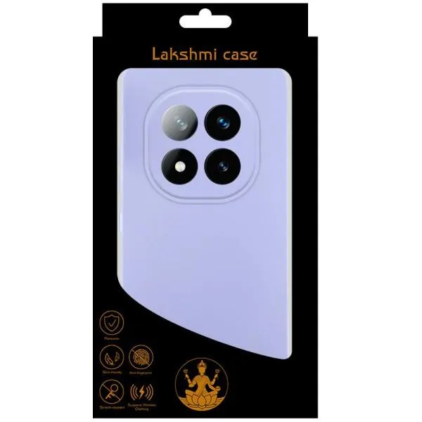Чехол Silicone Cover Lakshmi Full Camera (AAA) для Xiaomi Redmi Note 14 Pro+ — Сиреневый — фото 4