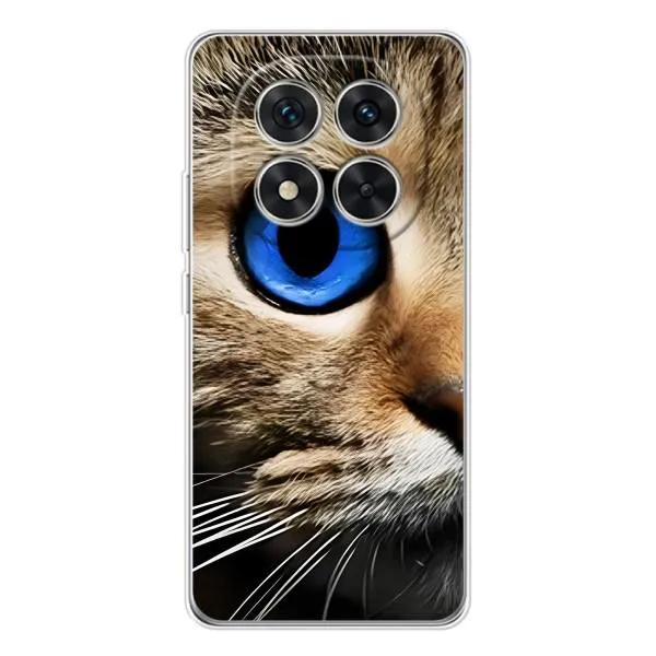 Чехол с принтом «Глаз кота» для Xiaomi Redmi Note 14 Pro Plus