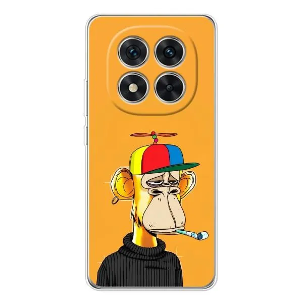 Чехол с принтом «Скучающая Обезьяна NFT» для Xiaomi Redmi Note 14 Pro Plus