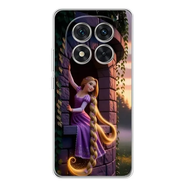 Чехол с принтом «Рапунцель на башне» для Xiaomi Redmi Note 14 Pro Plus
