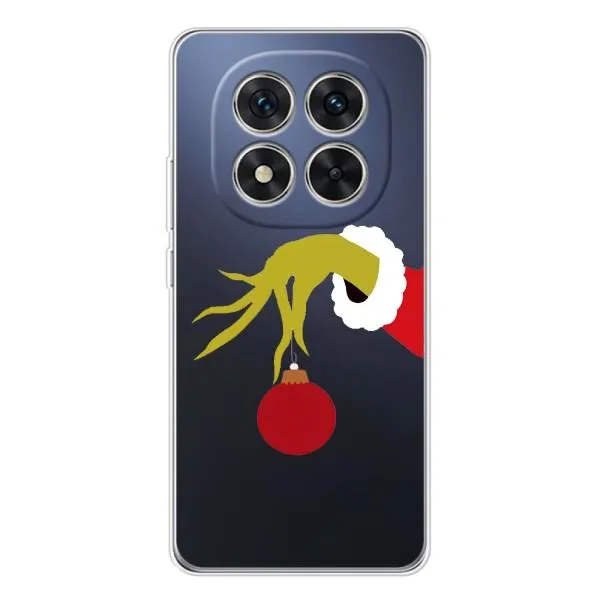 Чехол с принтом «Гринч с игрушкой» для Xiaomi Redmi Note 14 Pro Plus Чехол с принтом «Гринч с игрушкой» для Xiaomi Redmi Note 14 Pro Plus