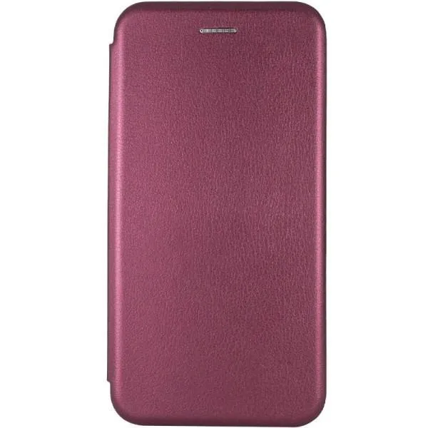 Кожаный чехол-книжка Classy для Xiaomi Redmi Note 14 Pro 4G — Бордовый — фото 1 Кожаный чехол-книжка Classy для Xiaomi Redmi Note 14 Pro 4G — Бордовый — фото 1