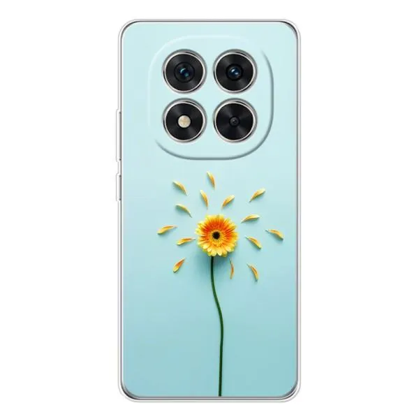 Чехол с принтом «Желтый цветок» для Xiaomi Redmi Note 14 Pro